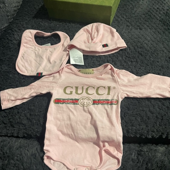Gucci One Pieces Gucci 3 Months Pink Poshmark